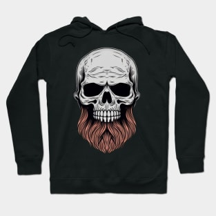 Skull with Beard Hoodie